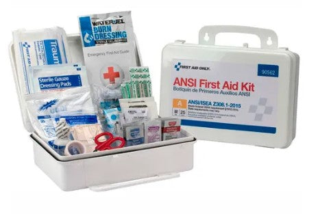 First Aid Only 25 Person Weatherproof Kit 48 Kit Case 90562C First Aid Only 25 Person Weatherproof Kit 48 Kit Case 90562C